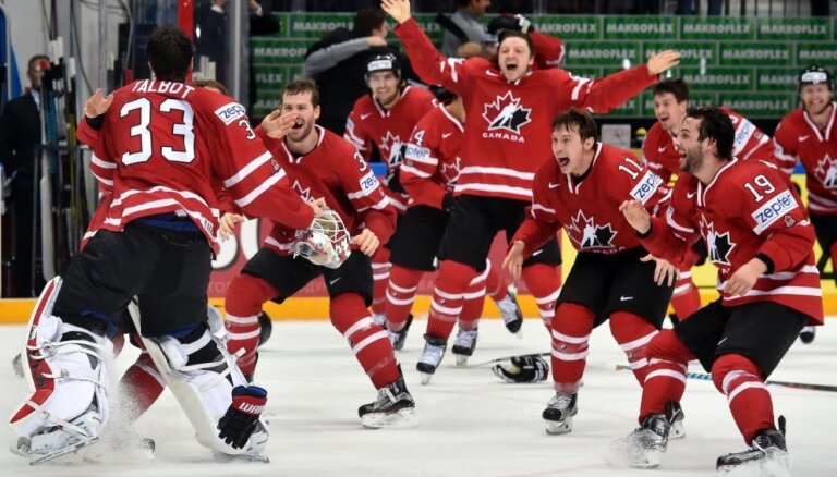 ВИДЕО, ФОТО: Канадцы в 26-й раз стали чемпионами мира