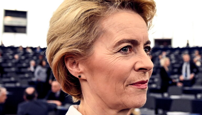 'Delfi' no Strasbūras: EP apstiprina jauno EK kolēģiju fon der Leienas vadībā