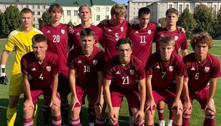 Latvijas U-17 futbolisti ar zaudējumu Polijai sāk Eiropas čempionāta kvalifikāciju