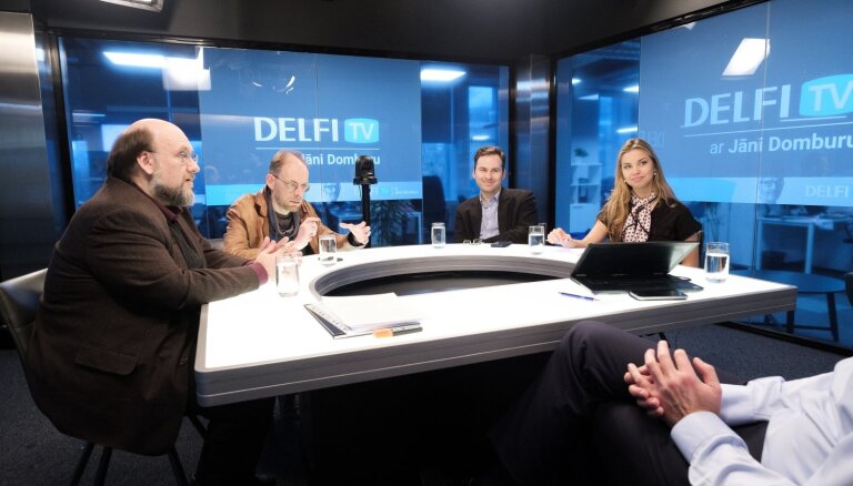 'Jaunā vara — ko gribam un ko vajag?' — diskusija 'Delfi TV ar Jāni Domburu'. Pilns ieraksts