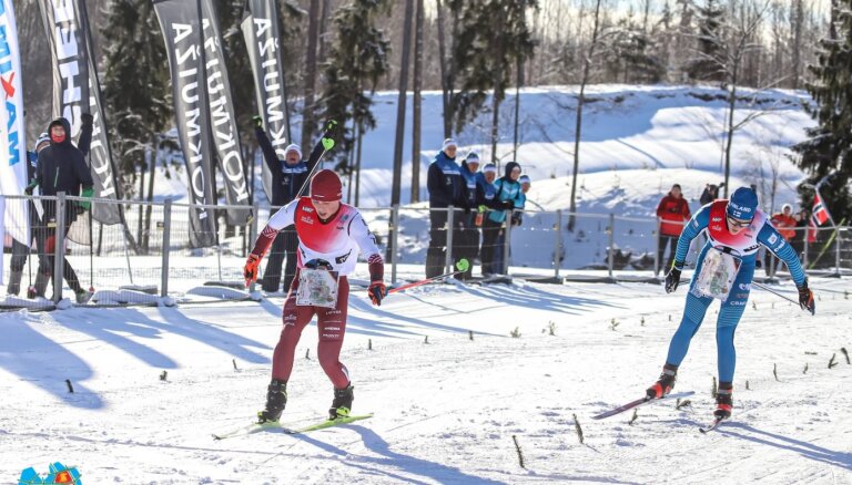 Orientierists Ļepeškins finišā izcīna trešo zelta medaļu Eiropas čempionātā