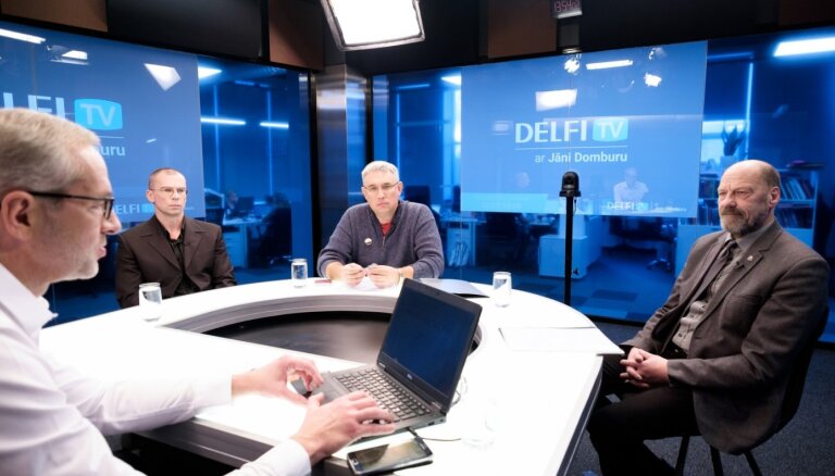 'Delfi TV ar Jāni Domburu' diskusija par kritušo karavīru meklēšanu. Pilns ieraksts