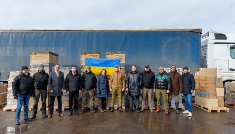 Из Риги на украинский фронт отправлено пожертвований на сумму 120 тысяч евро