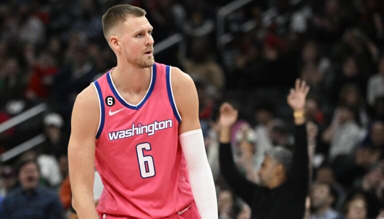 Viens solis uz priekšu, viens – atpakaļ? Kristaps Porziņģis un Vašingtonas 'murkšķa diena'