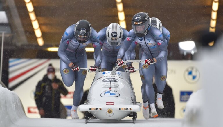 Latvijas bobslejisti nedosies uz PK pirmajiem posmiem Ziemeļamerikā