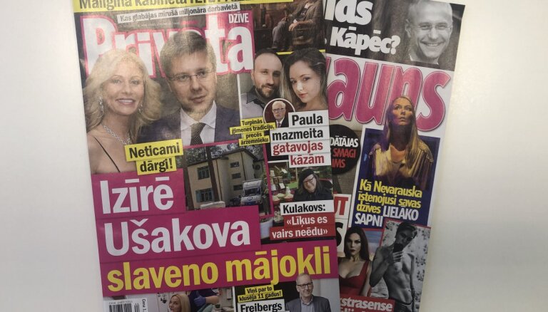Сколько стоит дом Нила Ушакова, внучка Паулса выходит замуж, певица Саманта Тина лишилась зубов: о чем пишут латышские таблоиды