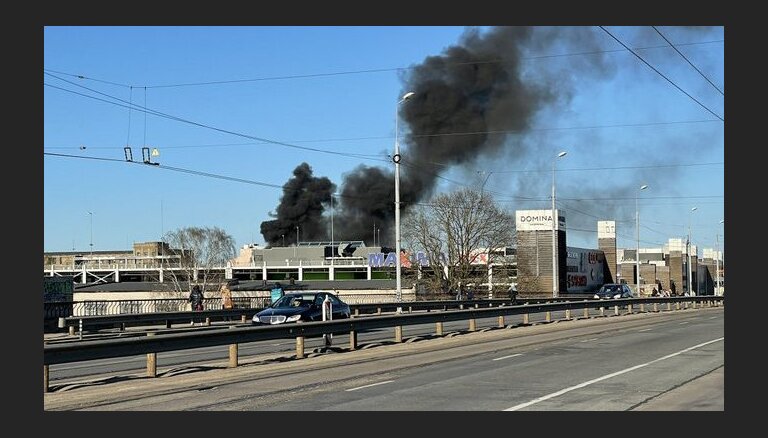 Пожар в Domina Shopping: ущерб может составить около 200 000 евро