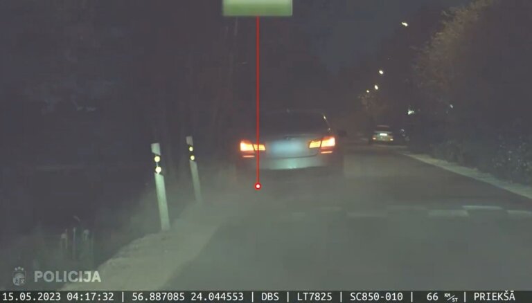 ВИДЕО. Под Ригой с погоней задержали лидера банды автоугонщиков, похищавших автомобили Hyundai и Kia