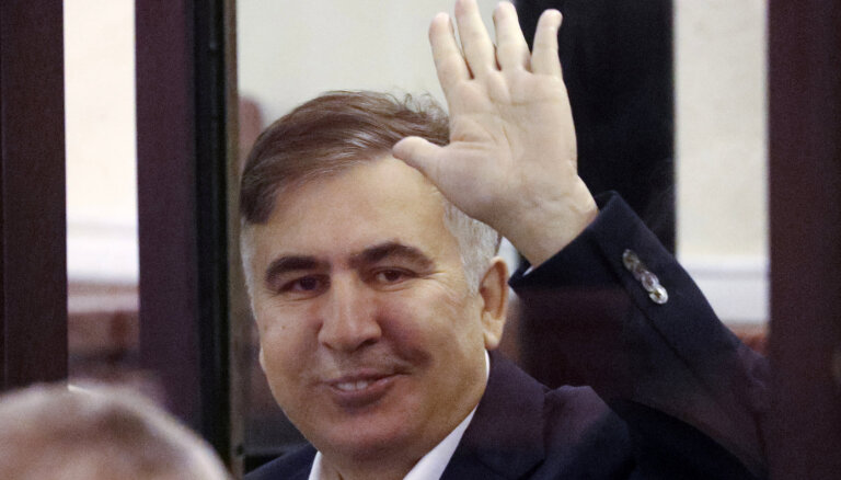 Saakašvili ieslodzījumā atkārtoti uzsāk badastreiku