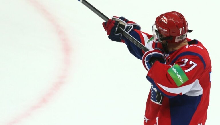 'Lokomotiv' hokejists Gorohovs kļūst par KHL rekordistu