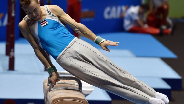 Латвийские гимнасты на Олимпиаде в Рио не выступят