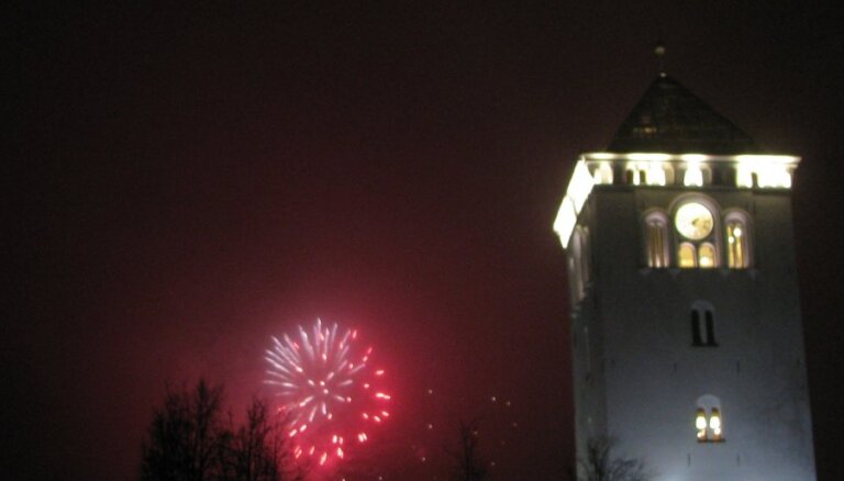 18.novembris: Uguņošana Jelgavā
