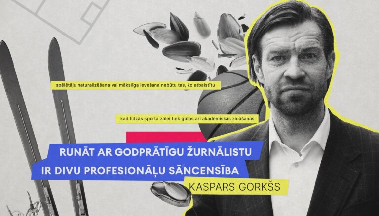 Kaspars Gorkšs: runāt ar godprātīgu žurnālistu ir divu profesionāļu sāncensība
