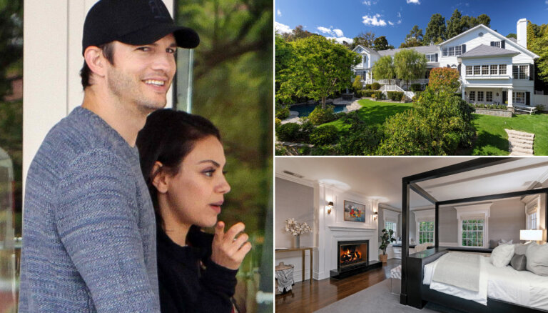 ФОТО: Мила Кунис и Эштон Катчер выставили на продажу свой дом за 14 миллионов