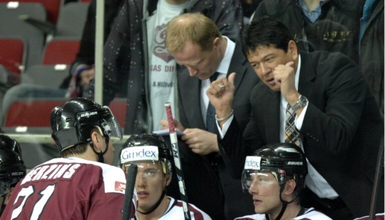 Nolans kopumā apmierināts ar Latvijas izlases spēli pēc hokejistiem ilgas pauzes