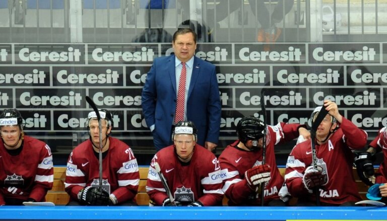 Latvijas hokeja izlase neizpildīja izvirzīto uzdevumu, secina LHF valde