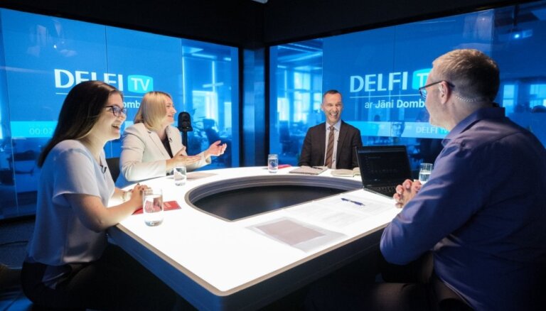 Par ko balsot? 'Delfi TV ar Jāni Domburu' atbild 'Progresīvie'. Pilns ieraksts