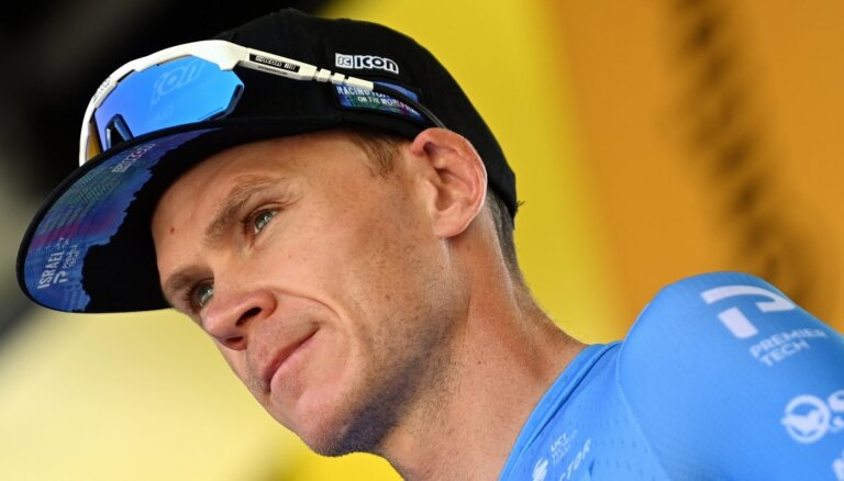Titulētajam Neilanda komandas biedram Frūmam kovida dēļ jāizstājas no 'Tour de France'