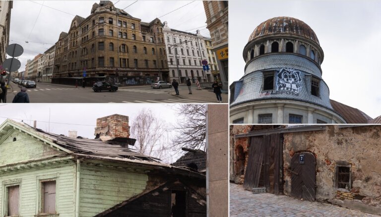 Дома с риском для жизни. Как выглядят трущобы в центре Риги?