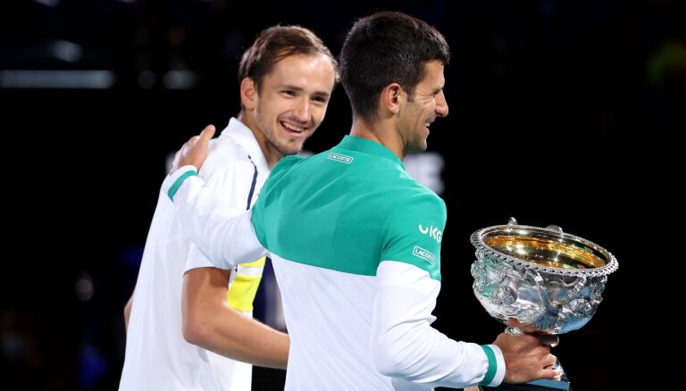 Даниил Медведев проиграл Новаку Джоковичу в финале Australian Open