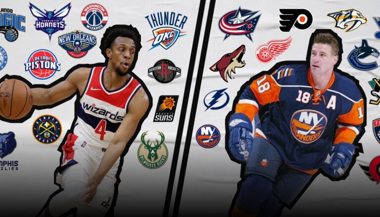 Ozoliņam un Žoltokam – seši, Išam Smitam – 13... Uz kofera pa NBA un NHL klubiem